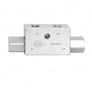 Directional Hydraulic Block Double Pilot - G3/8"
