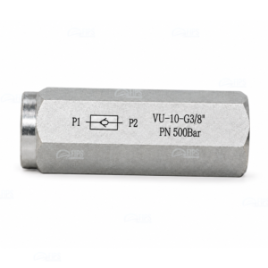 Hydraulic One-Way Check Valve 3/8"